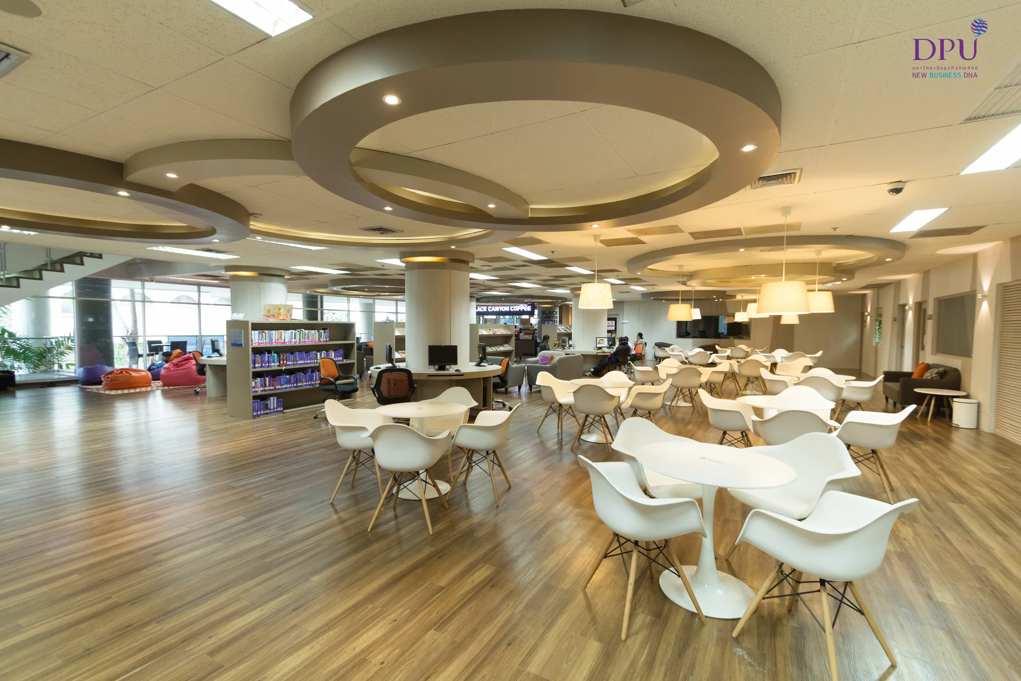 Study commons at DPU Campus, Bangkok