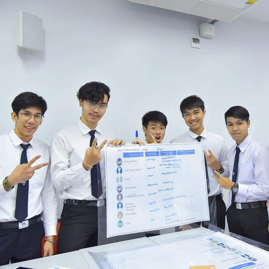 Student presentation at DPU Campus, Bangkok