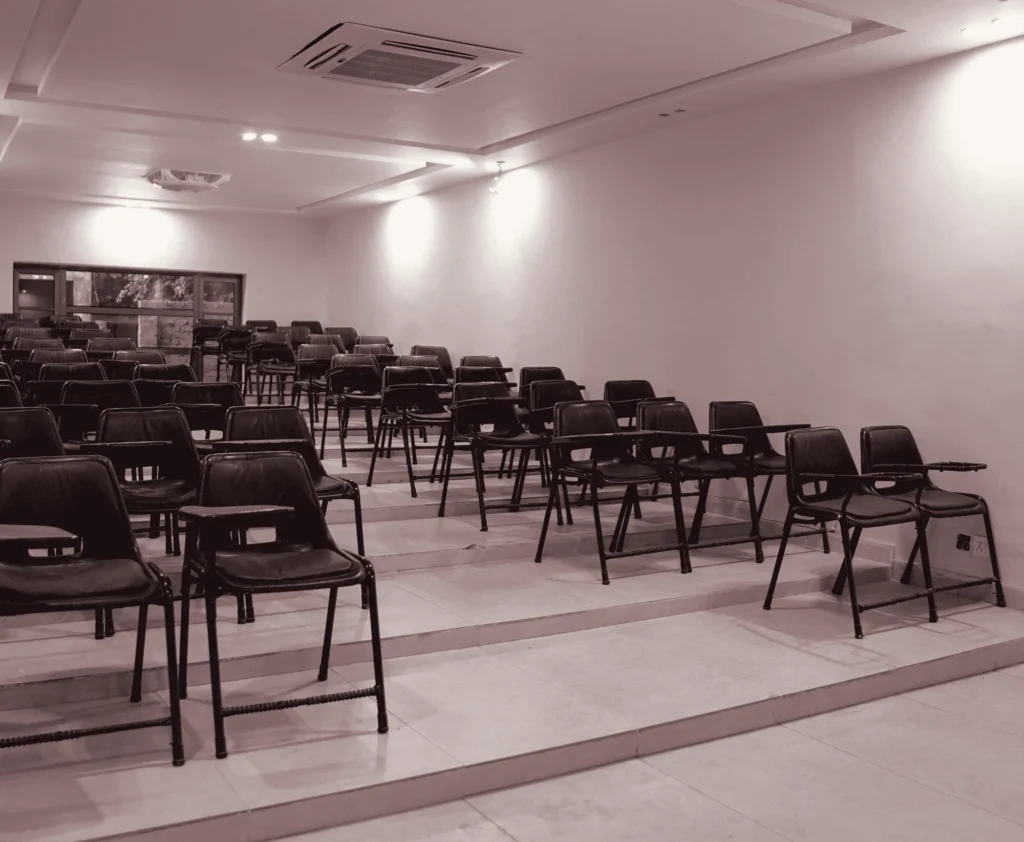The theatre style classroom at Lahore City College